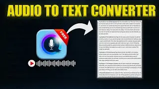Free Online Audio to Text Converter | Easy & Fast Transcription