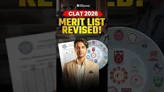 CLAT 2026 Merit List REVISED! Allahabad HC Order #clat #clat2027 #clat2026