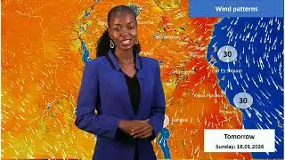 WEATHER FORECAST FOR THE NEXT 24 HOURS STARTING AT 9.00 P.M DATE: 17/01/2026.