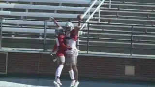 WSU football holds first scrimmage at Martin Stadium