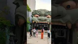 Namba Yasaka Shrine, Osaka 🇯🇵 #osaka #japanshorts #travel #japanshorts #nambayasakashrine #explore