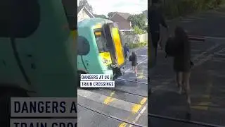 Shocking dangers at UK train crossings