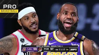 LA Lakers vs Portland Trail Blazers  | Aug. 22. 2020 | Game 3 | NBA Playoffs | Обзор матча