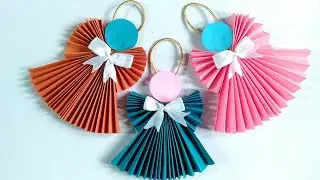 Origami paper Angel for Chrismas decoration | Paper Angel | How to make paper Angel | Paper Craft