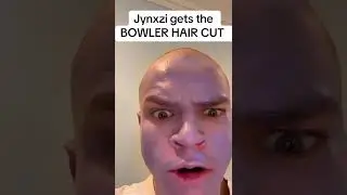 Jynxzi GETS THE BOWLING HAIRCUT #jynxzi #clashroyale #funny
