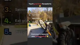 Top 5 gnarliest faceplants #shorts  #faceplant #fail