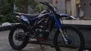 review klx 150 bore up 65 & tes ride