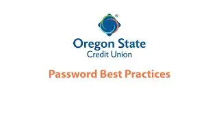 Password Best Practices