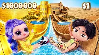 DIY Cardboard & Golden! We Build Amazing Doll House for HUNTRIX and Saja Boys! 12 DIY