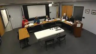 Select Board Meeting & Public Hearing, December 27, 2021