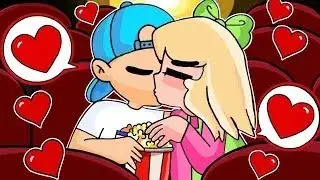 NOS VOLVEREMOS NOVIOS NOVIOS EN MINECRAFT 😍PECHOCHIN Y NANI SE BESAN EN EL CINE! 😱