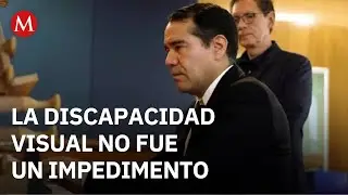 Primer organista con discapacidad visual en graduarse de la facultad de m&uacute;sica de la UNAM