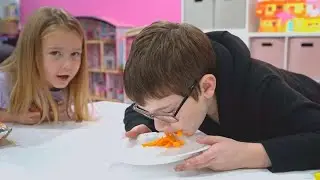 Cheddar Challenge | Challenge games at home with friends |  family games  | Lilly’s toy time