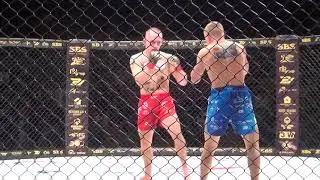 Kamil Kaczmarek vs Nazariy Yuriv // CAŁA WALKA Seaside BattleS MMA 5 w Szczecinie