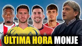 Monje revela claves del mercado: Djal&oacute;, Areso, Laporte y Rinc&oacute;n