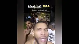 600 Breezy, Tay600 & More BDs Link Up For A Block Party On King Drive, Riding Thru Hood On Party Bus