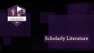 Scholarly Literature