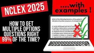 Master NCLEX Multiple-Choice & Multiple Response Questions I nclex strategy and examples for RN & PN