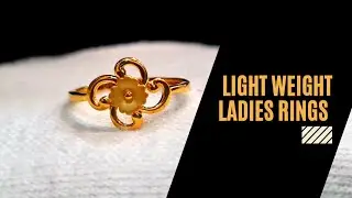 Gold ring | ladies rings | light weight ladies rings | trending ring designs | Gift | Gold jewelry |