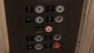 Vintage Liftomatic Hydraulic Elevator @ Scoville Block - Oak Park, IL.
