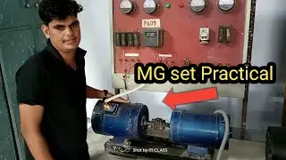 Connecting shunt generator and receiving output (शंट जनरेटर का कनेक्शन करना और आउटपुट प्राप्त करना)