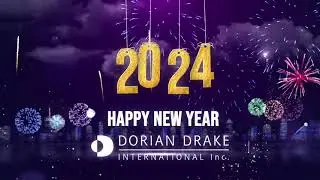 Wishing you a Happy New Year 2024 - Dorian Drake Intl.