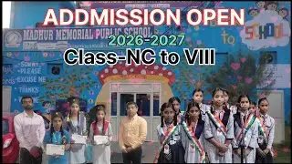 Admission Opne N.C to VIII 2026-27#m​.m.public.school.kuraiya‪@m.m.public.school.kuraiya‬​ 