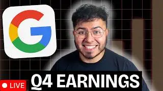 GOOGLE EARNINGS LIVE | AI STOCK CRASH