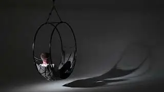 Studio Stirling Circular Wheel Daybed Swing