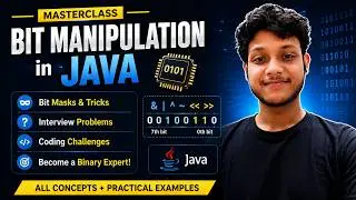 Bit Manipulation in Java | BTech & MCA Interview Prep | Interview Tricks | Basics to Advanced