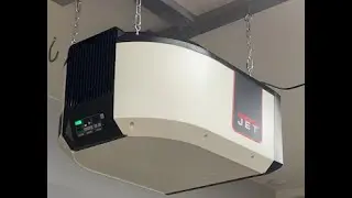 Распаковка и установка системы фильтрации воздуха Jet AFS-1000C