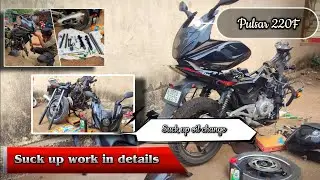 Sock observer : Repairing the Pulser 220F Motorcycle @desiremotovlog