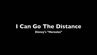 I Can Go the Distance (Instrumental-Lower Key)