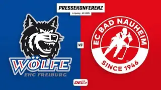Pressekonferenz 14. Spieltag | EHC Freiburg - EC Bad Nauheim