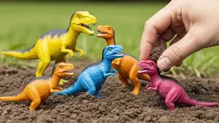 &ldquo;Relaxing ASMR Dinosaur Adventure &ndash; Mud Play for Stress Relief&rdquo;