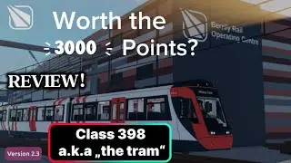 BRAND new class 398(tram) REVIEW! Is it really worth buying? #stepfordcountyrailway #goviral #train 
