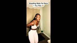 Sunday Glow-Up ☀️ | Gentle Standing Fat Burn (No Jumping)