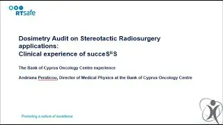 Dosimetry Audit on Stereotactic Radiosurgery Applications Clinical Experience of succeSRS