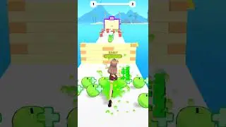 healthy run gameplay walkthrough 🥰😈 lv 1 #shorts
