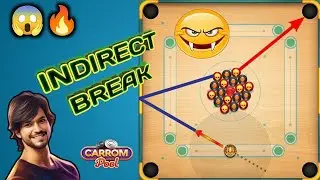 😍 Carrom Pool indirect Trick shot 🔥 gameplay / trgamer is back 🔥 carrom pool