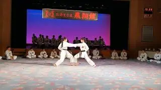 空手【道場演武会①】~女子による平安五段演武(ゆっくり→分解→通常) #飛翔館 #空手 #kata #karate