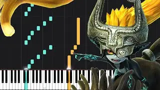Midna's Lament - The Legend of Zelda: Twilight Princess [Piano Tutorial] (Synthesia)
