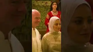 Anant and Radhika received blessings from eminent personalities and global leaders. #ambaniwedding