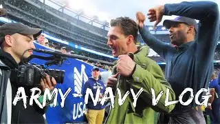 COVERING THE ARMY-NAVY GAME | Sports with Aliyah Vlogs