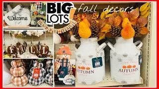 BIG LOTS! FALL DECORS 2023 * AUTUMN DECORATIONS