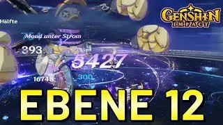 Genshin Impact - Gewundener Abgrund, Ebene 12 Raum 1-3, 9 Sterne, September 2025