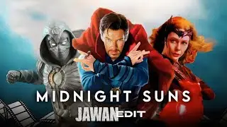 Midnight Suns on Jawan Prevue BGM Edit | Doctor Strange | Moon Knight | BatitX #jawan #srk