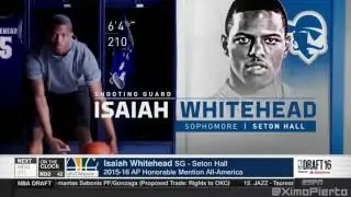 2016 NBA Draft   #42 Pick׃ Isaiah Whitehead   Utah Jazz