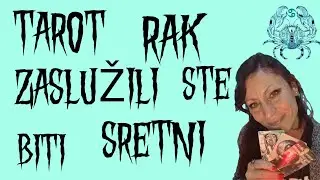 TAROT RAK ZASLUŽILI STE BITI SRETNI#tarot#cancerzodiac#horoskop#astrologija#radnasebi#viralvideo#yt 