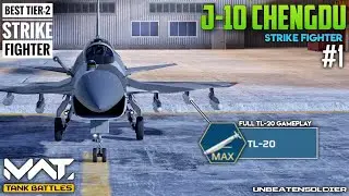 MWT : J-10 Chengdu MK2 ( Best Tier 2 Strike Fighter ) || Full TL-20 || Gameplay Part - 1 || MWT